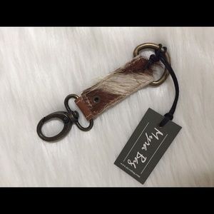 Myra Genuine Cow Hide Key Chain FOB